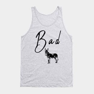 Funny Bad Ass Donkey Tshirt, Funny Shirts, Sarcastic tshirts, Sarcastic Women Shirt, Funny Men Shirt, Funny Gift for him, shirt Tank Top